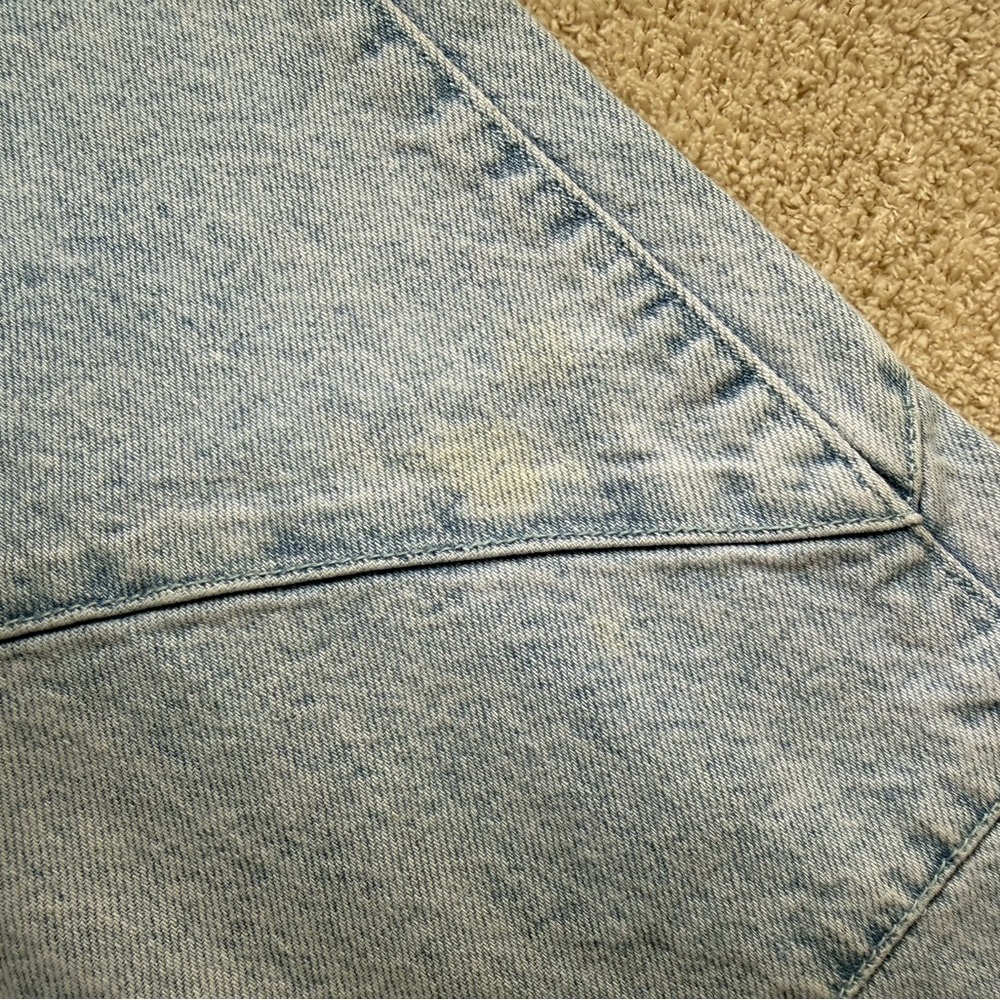 PacSun Eco Light Indigo Seamed Low Rise Baggy Jeans- Size 27 - Picture 9 of 9